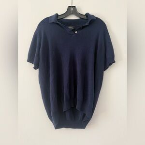 APC Knitted Polo Shirt Size XL